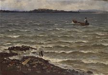 Landscape, Fraueninsel, 1870. Creator: Hjalmar Munsterhjelm