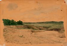 Landscape from Chuguev, 1867. Creator: Il'ya Repin
