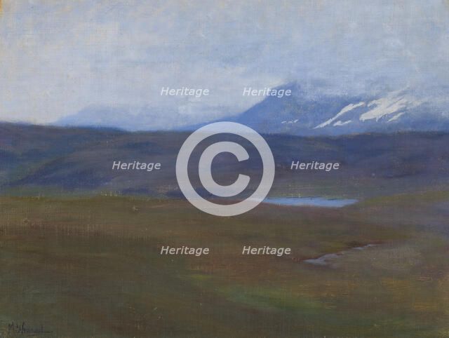 Landscape from Åre. Creator: Maria Wrangel.