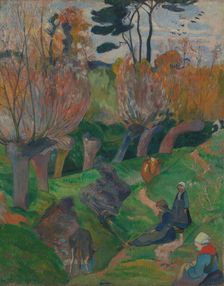 Landscape from Brittany, 1889. Creator: Paul Gauguin