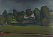 Landscape from Denmark, 1914-1923. Creator: William Lonnberg