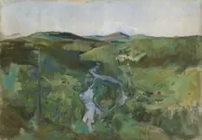 Landscape from Foldalen, 1894. Creator: Harriet Backer