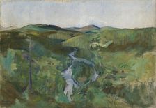 Landscape from Foldalen, 1894. Creator: Harriet Backer