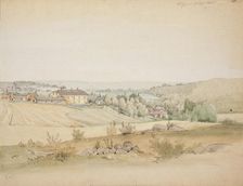 Landscape from Högfors, 1865. Creator: Magnus von Wright