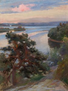 Landscape from Haikko, 1892-1893. Creator: Albert Edelfelt