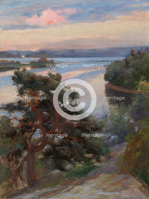 Landscape from Haikko, 1892-1893. Creator: Albert Edelfelt.
