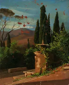 Landscape from Italy, 1835-1853. Creator: Nils Jakob Blommer