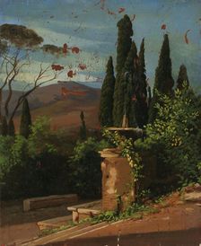 Landscape from Italy, 1835-1853. Creator: Nils Jakob Blommer