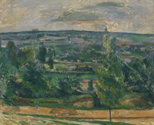 Landscape from Jas de Bouffan, c1879. Creator: Paul Cezanne