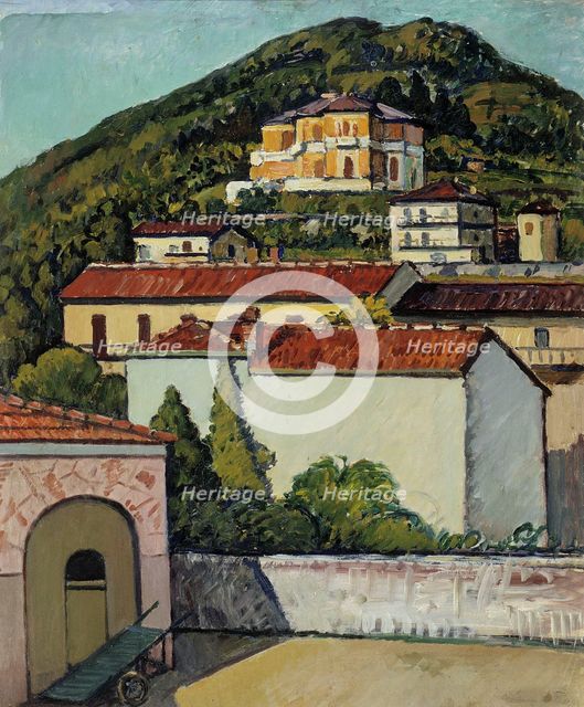Landscape from Liguria, 1932. Creator: Pietro Marussig.