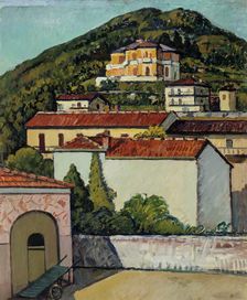Landscape from Liguria, 1932. Creator: Pietro Marussig