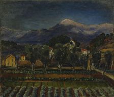 Landscape from Southern France, c1910s-1940s. Creator: Meri Genetz