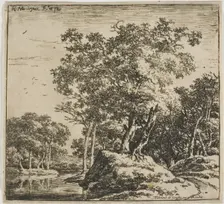 Landscape, from Set of Landscapes, n.d. Creator: Herman Naijwincx