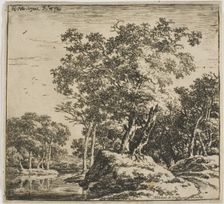 Landscape, from Set of Landscapes, n.d. Creator: Herman Naijwincx