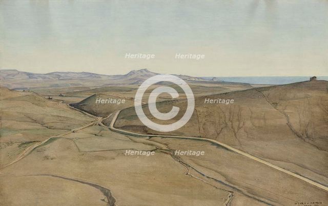 Landscape from Sicily, 1901. Creator: Werner von Hausen.