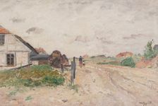 Landscape from Skagen, 1878. Creator: Wilhelm von Gegerfelt