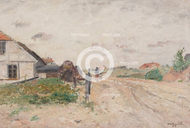 Landscape from Skagen, 1878. Creator: Wilhelm von Gegerfelt.