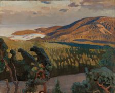 Landscape from Suursaari, 1925. Creator: Oskari Paatela