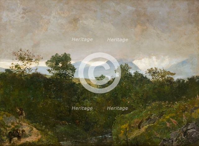 Landscape from Podhale, 1892. Creator: Wojciech Gerson.