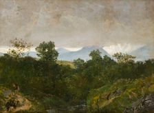 Landscape from Podhale, 1892. Creator: Wojciech Gerson