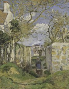 Landscape from Pontoise, 1874. Creator: Camille Pissarro