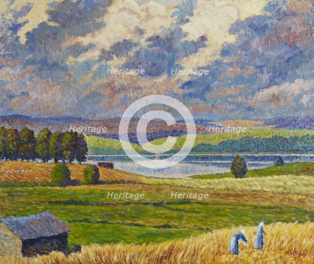 Landscape from Padasjoki, 1918. Creator: Alfred William Finch.