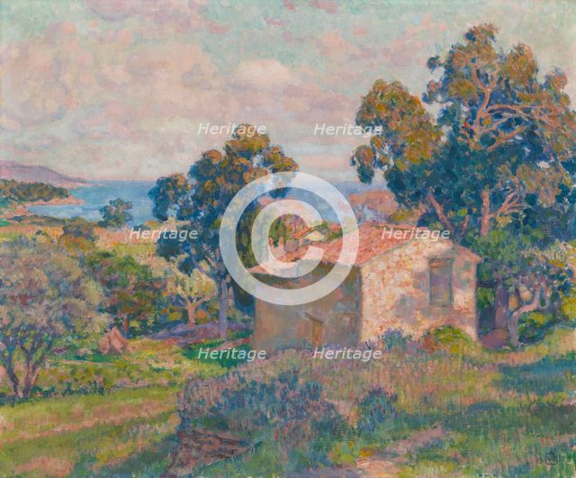 Landscape from Provençe, 1917. Creator: Théo van Rysselberghe.