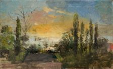 Landscape from Rabka, before 1884. Creator: Hippolyte Lipinski