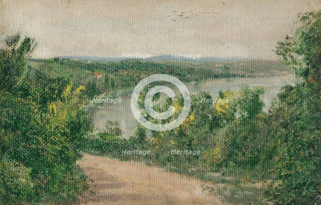 Landscape from the Basin of the Danube, 1900. Creator: Karol Miloslav Lehotský.