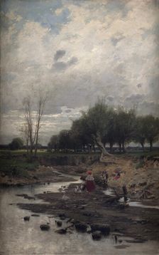 Landscape from the Environs of Krakow, 1886, 1883. Creator: Roman Kochanowski