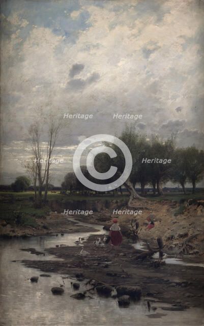 Landscape from the Environs of Krakow, 1886, 1883. Creator: Roman Kochanowski.