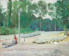 Landscape from the Vicinity of Kazimierz Lubelski, 1891. Creator: Jozef Pankiewicz