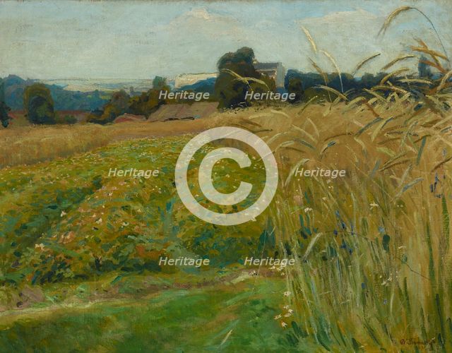 Landscape from the Vicinity of Krakow, 1903. Creator: Stanislaus Kamocki.