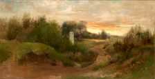 Landscape from the Vincity of Czarnokozince, c1883. Creator: Adam Chmielowski