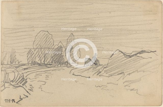 Landscape I. Creator: Theodore Rousseau.