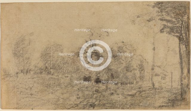 Landscape II. Creator: Theodore Rousseau.