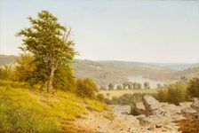 Landscape (image 1 of 2), 1865. Creator: Alexander Helwig Wyant