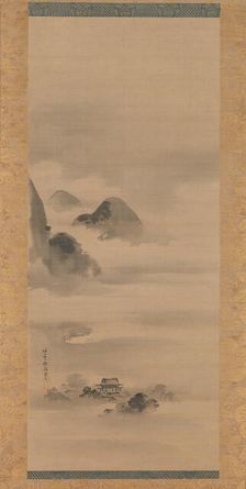 Landscape in Moonlight, after 1662. Creator: Kanô Tan'yû