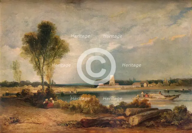 'Landscape in Normandy', 19th century (1934). Artist: Richard Parkes Bonington.