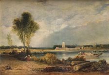 Landscape in Normandy 19th century (1934). Artist: Richard Parkes Bonington