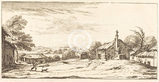 Landscape, in or after 1635. Creator: Unknown.
