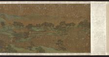 Landscape in blue and green, Ming or Qing dynasty, 17th-18th century. Creator: Unknown