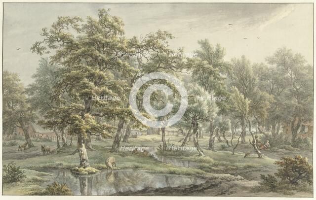 Landscape in Eext (Drenthe Province), 1793. Creator: Egbert van Drielst.