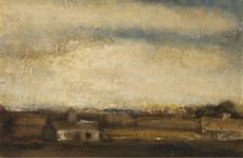 Landscape in Flanders, c1920-1950s. Creator: Constant Permeke