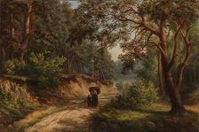 Landscape in Germany, 1860. Creator: Victoria Aberg