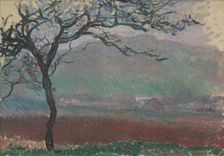 Landscape in Giverny, 1887. Creator: Monet, Claude (1840-1926)