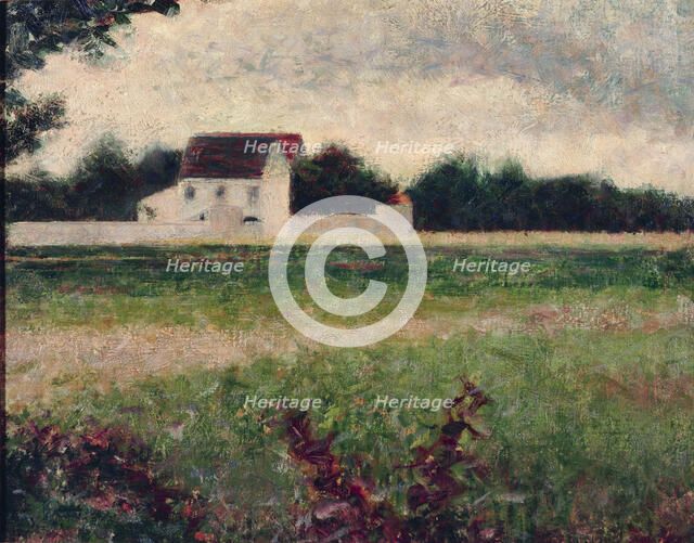 Landscape in Île-de-France, 1881-1882.