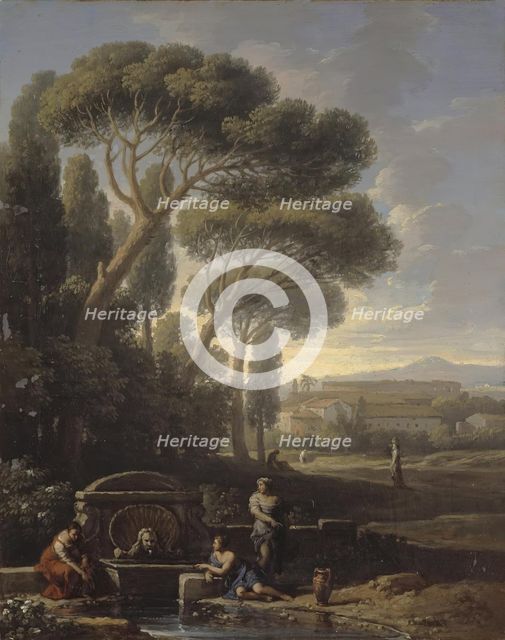 Landscape in Latium, 1739. Creator: Jan Frans van Bloemen.