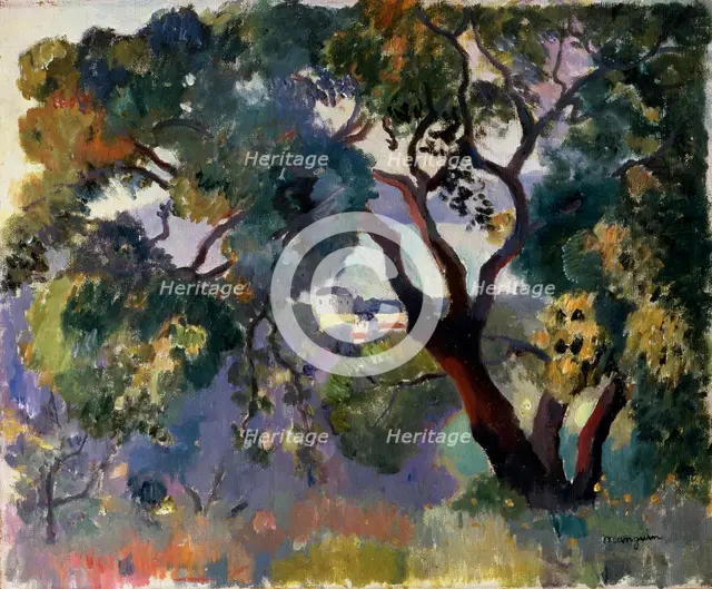 'Landscape in Saint-Tropez', 1905.  Artist: Henri Manguin