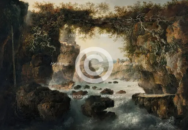Landscape in Savoy, (c1800s). Creator: Louis Belanger.